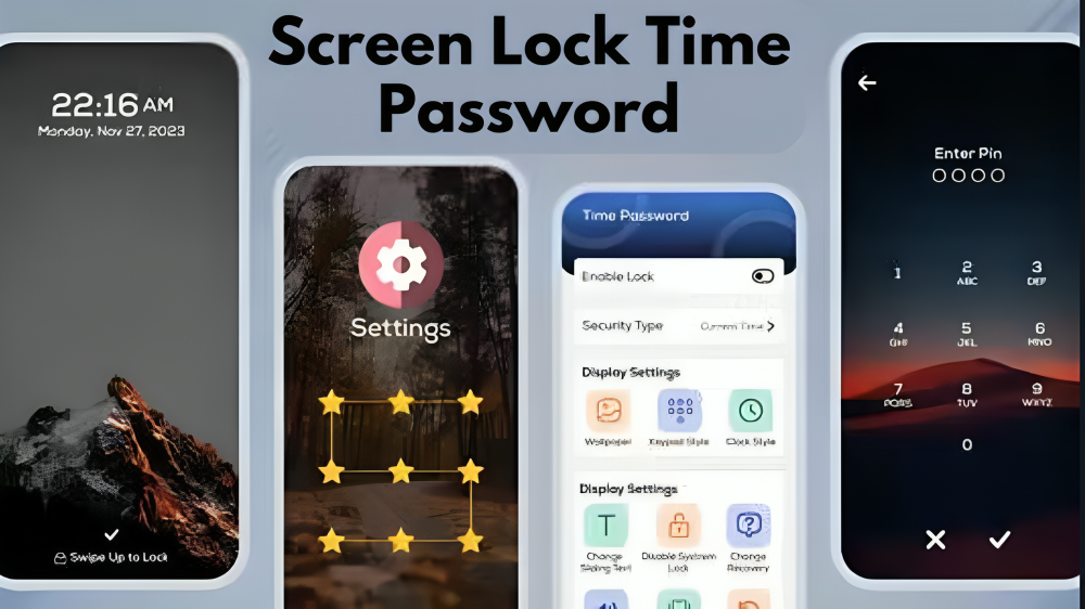 Dcreen Lock Time Password